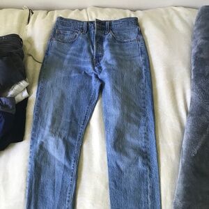 Levi’s High Waisted button up jeans
